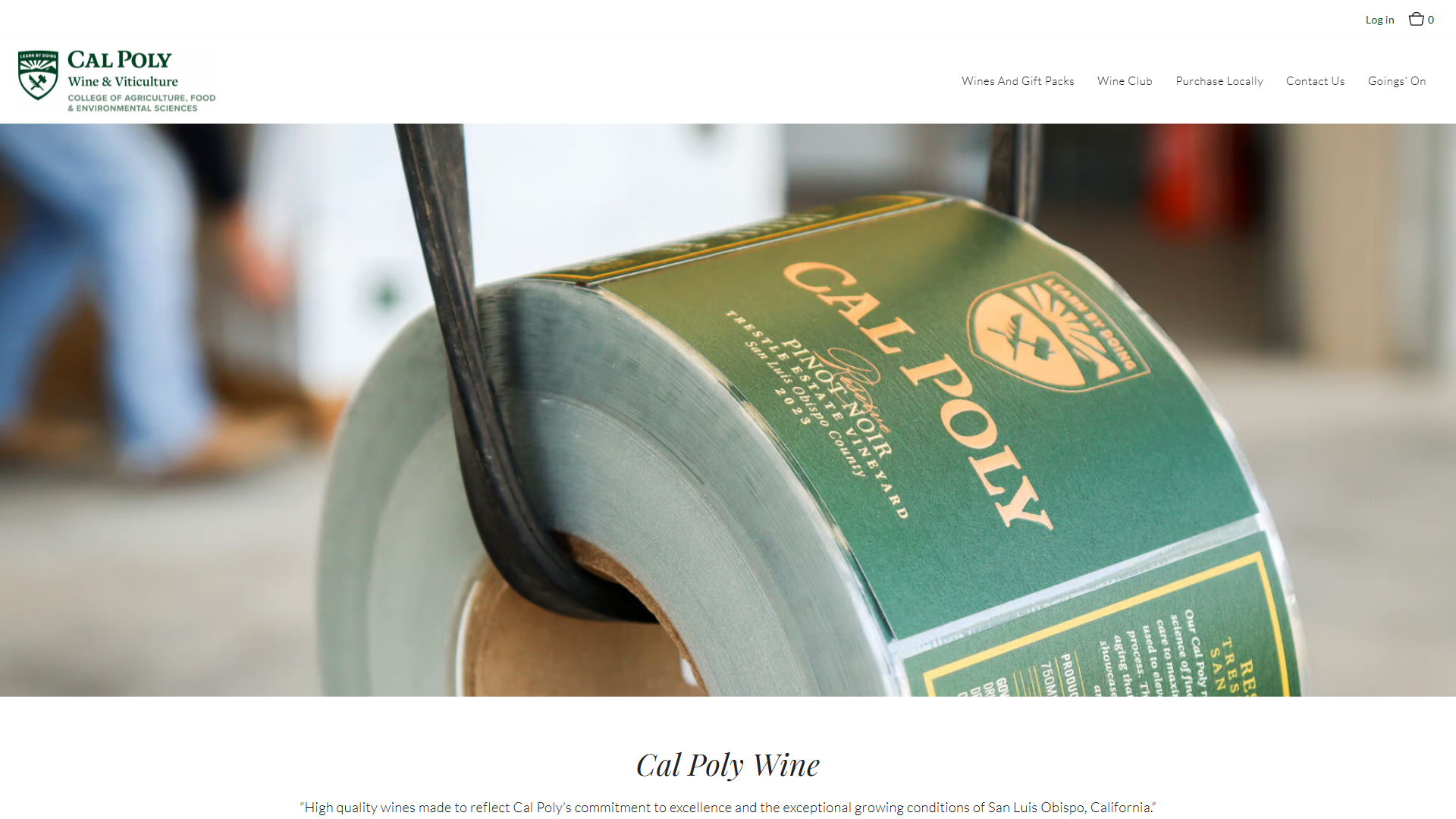 Cal Poly Wine