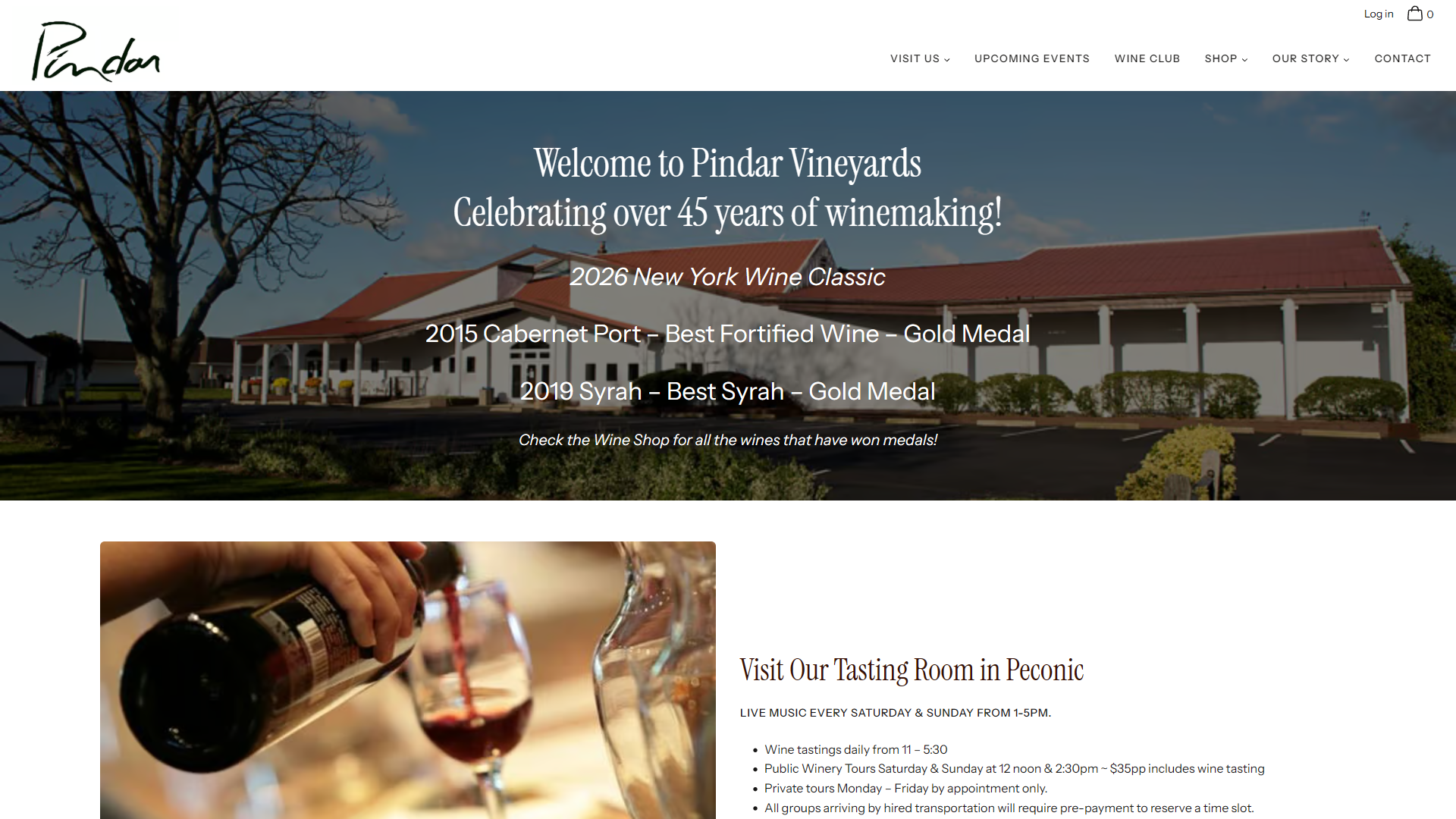 Pindar Vineyards