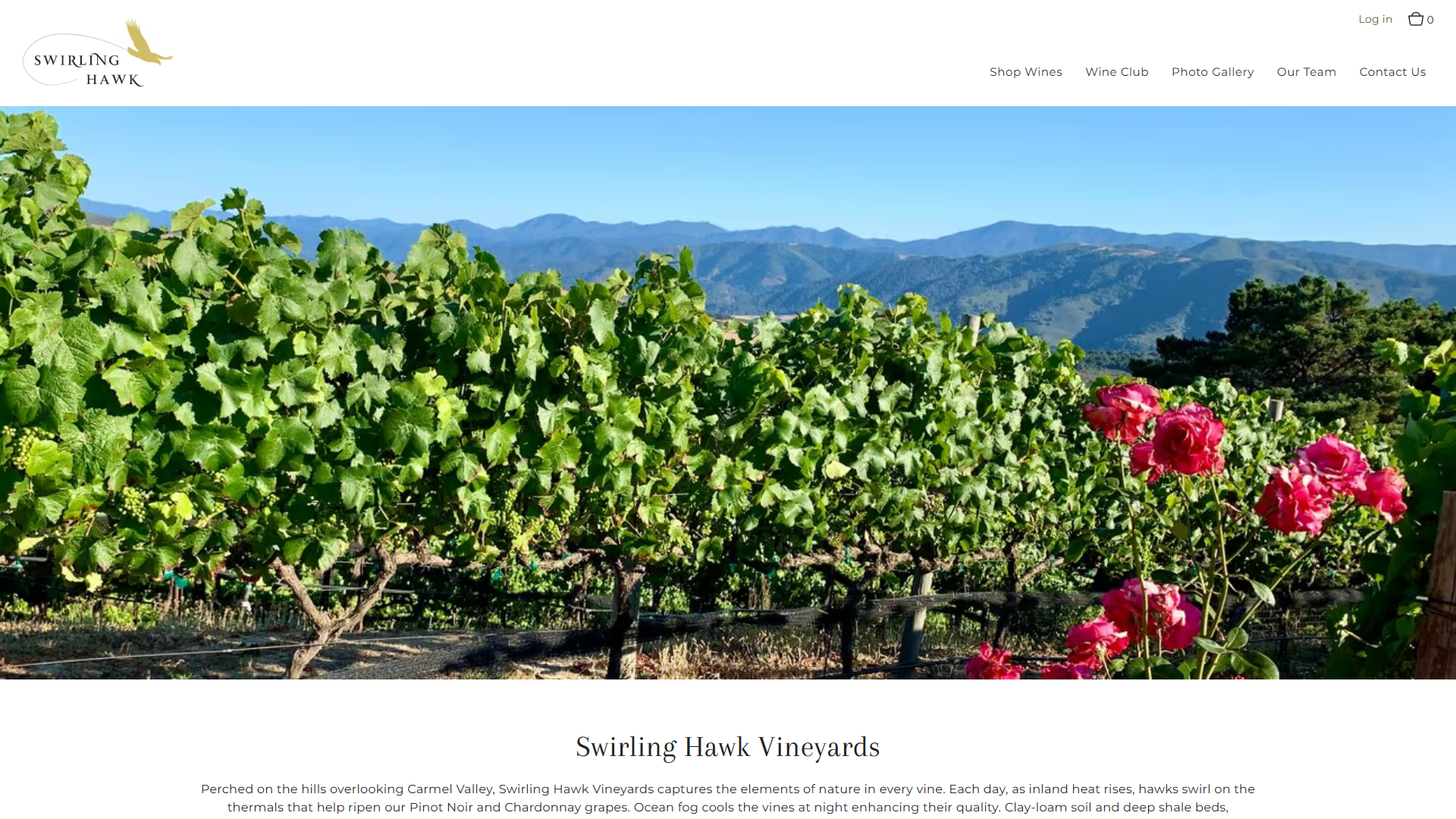 Swirling Hawk Vineyards