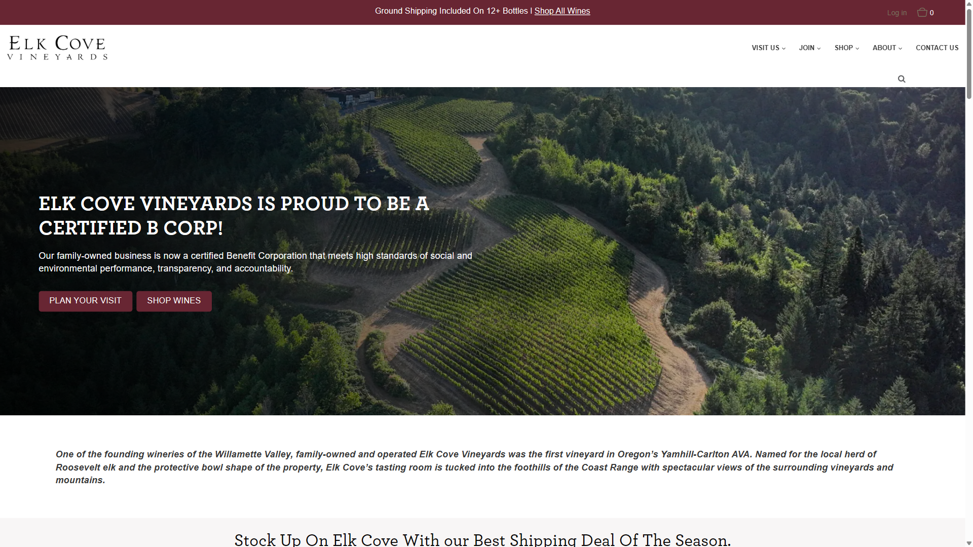 Elk Cove Vineyards