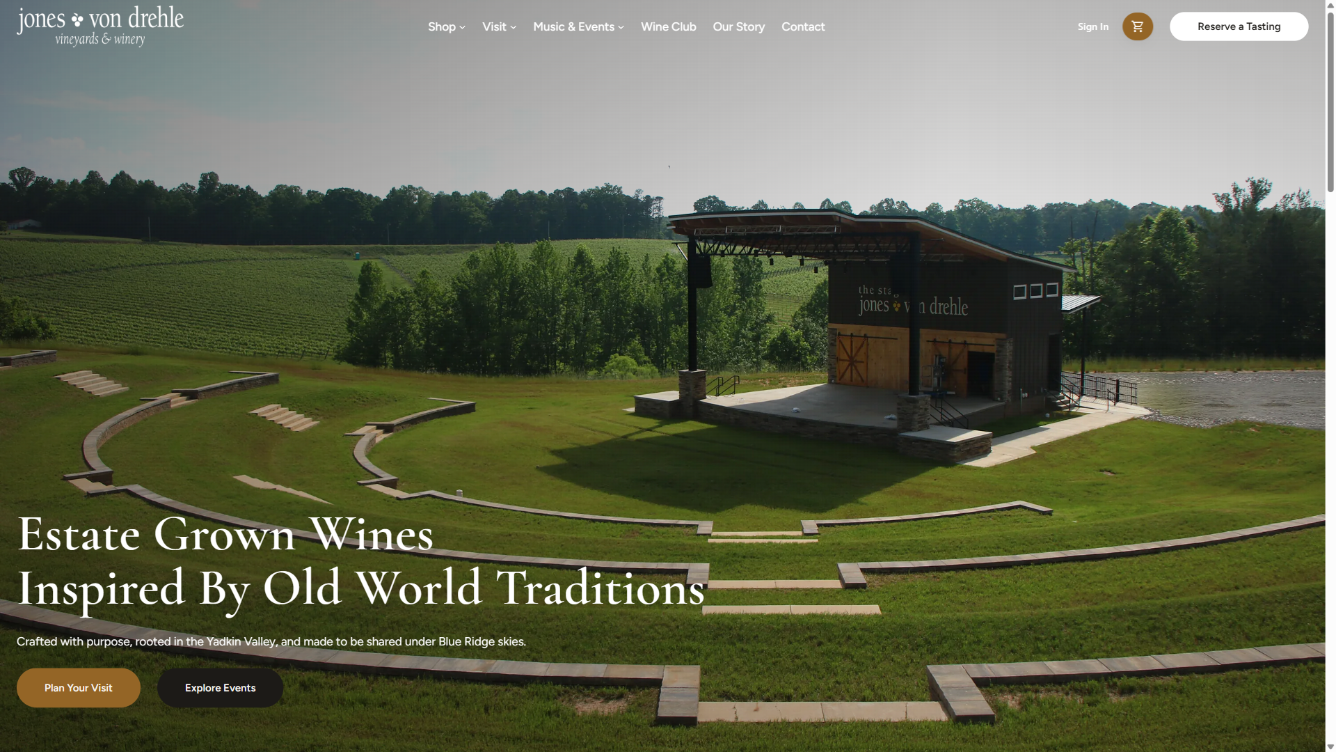 Jones von Drehle Vineyards & Winery