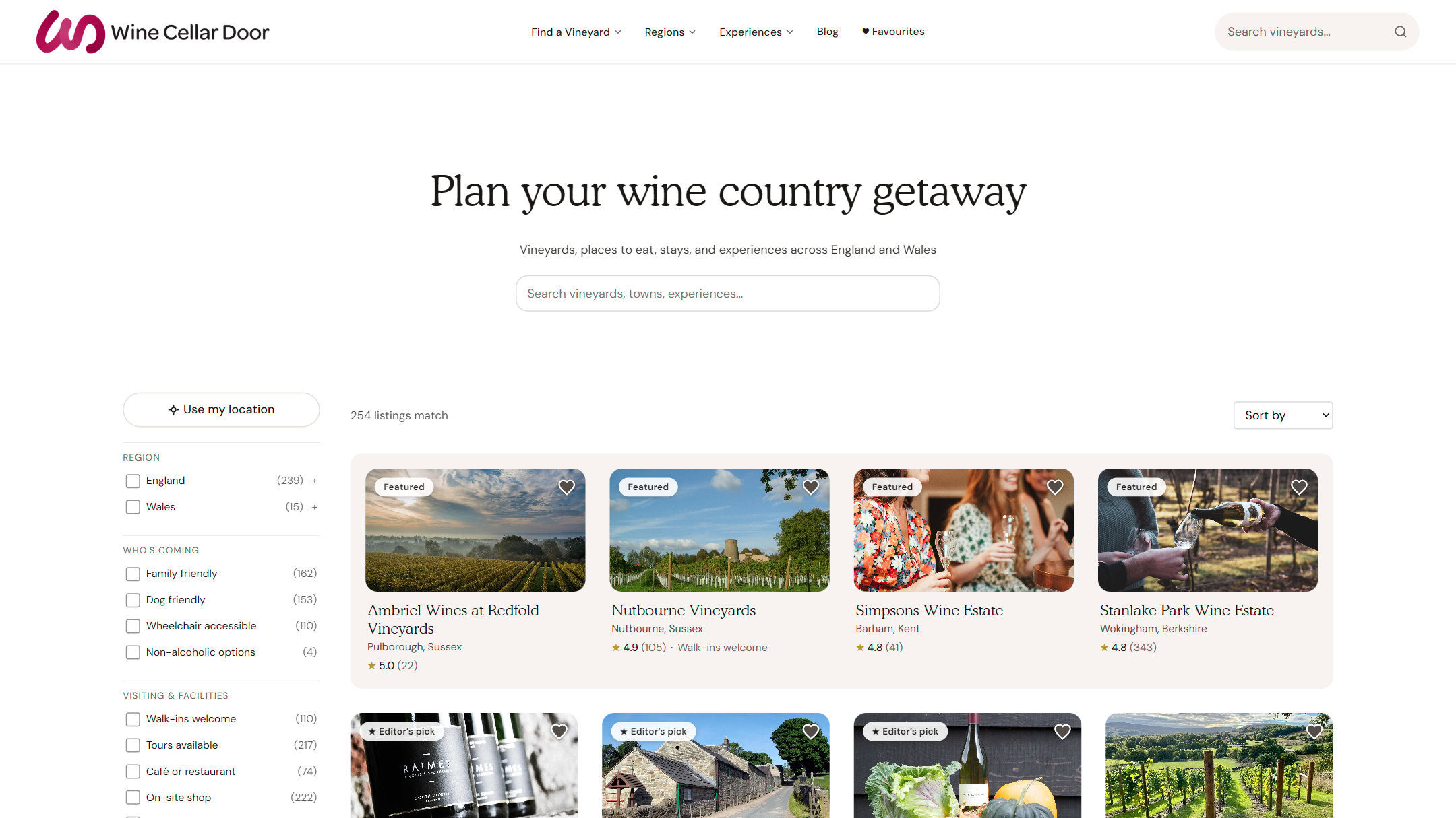 The Wine Cellar Door directory after the rebrand: Plan your wine country getaway